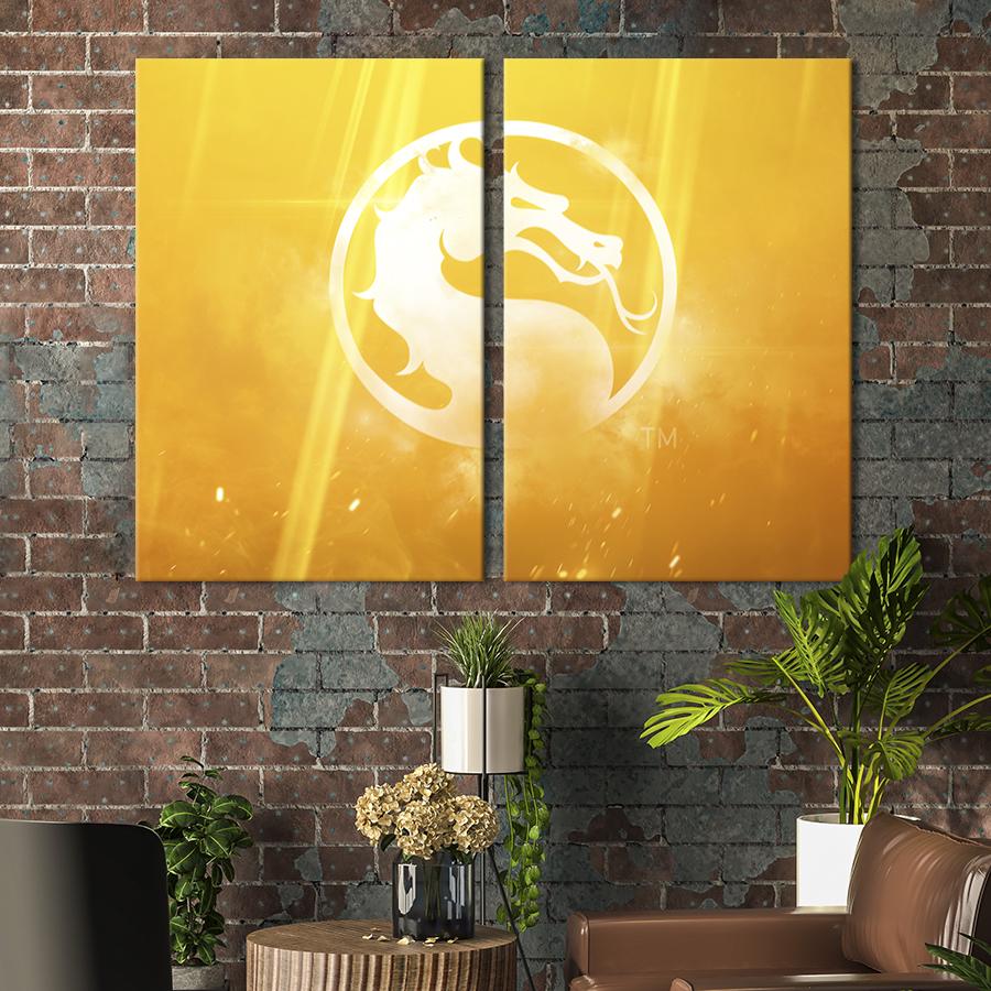 Картина на холсте Mortal Kombat 111x81 см (1500-2)