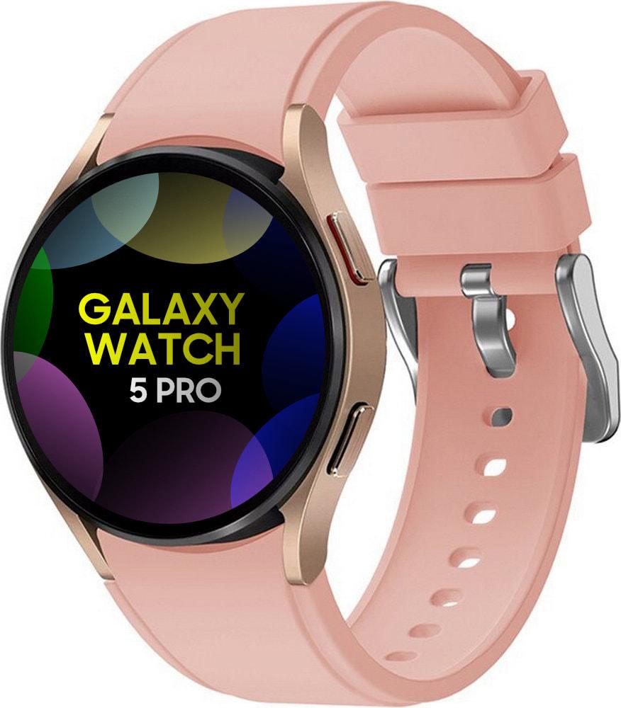 Ремешок Jsota для Galaxy Watch 5 Pro Pink (30838-31)