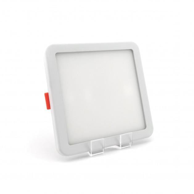 Панель LED Lumano LUSQ-UNI врізна/універсальна рухомі кліпси квадратна 9W 4000K