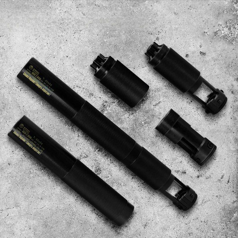 Глушник Steel GEN2 DSR 7.62х54 R для СВД/СГД/Драгунова (29016046) - фото 6 Глушник Steel GEN2 DSR 7.62х54 R для СВД/СГД/Драгунова (29016046) - фото 6
