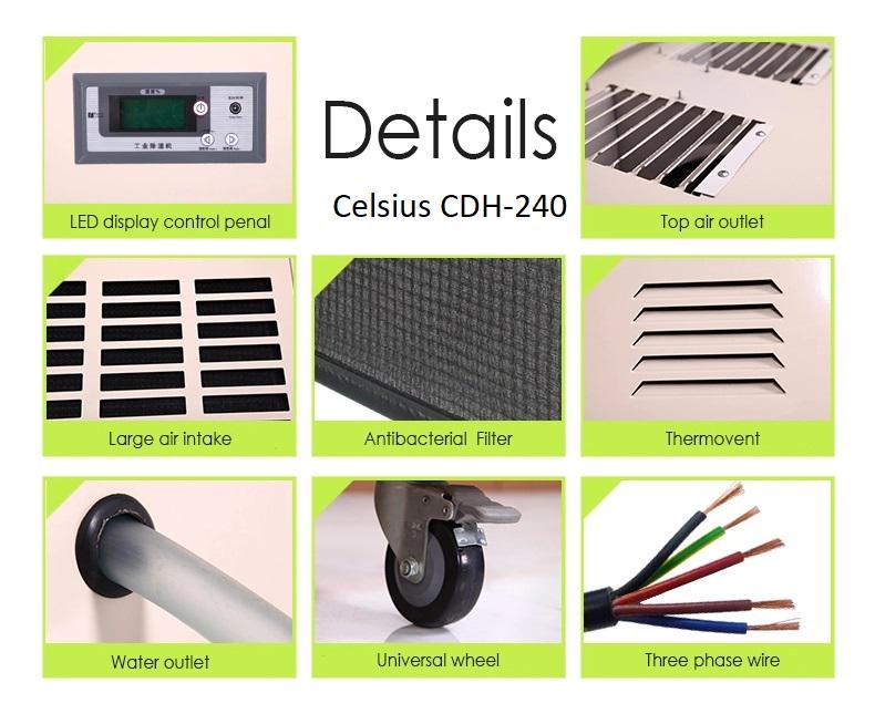 Осушувач повітря Celsius DH-240 - фото 5