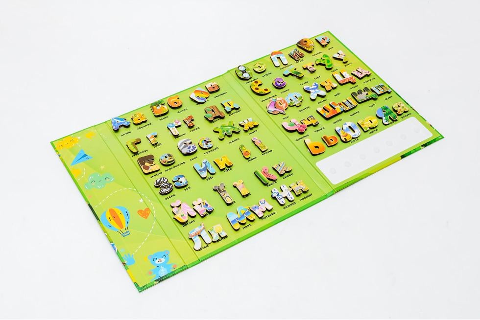 Сортер пазл дерев'яний дитячий розвиваючий PuzzleOK Азбука На Липучках - фото 8 Сортер пазл дерев'яний дитячий розвиваючий PuzzleOK Азбука На Липучках - фото 8