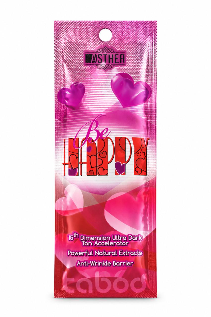 Крем для солярия Taboo BE HAPPY 15X активатор без бронзатора с омолаживающим эффектом 15 мл (3125237250)