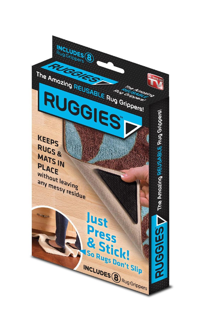 Тримачі для килимів Ruggies 8 шт. (1000884-Black-0)