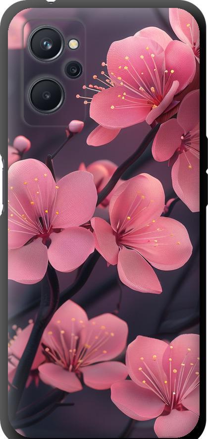 Чехол на Realme 9i Пурпурная сакура (6075b-2705-42517) Чехол на Realme 9i Пурпурная сакура (6075b-2705-42517)