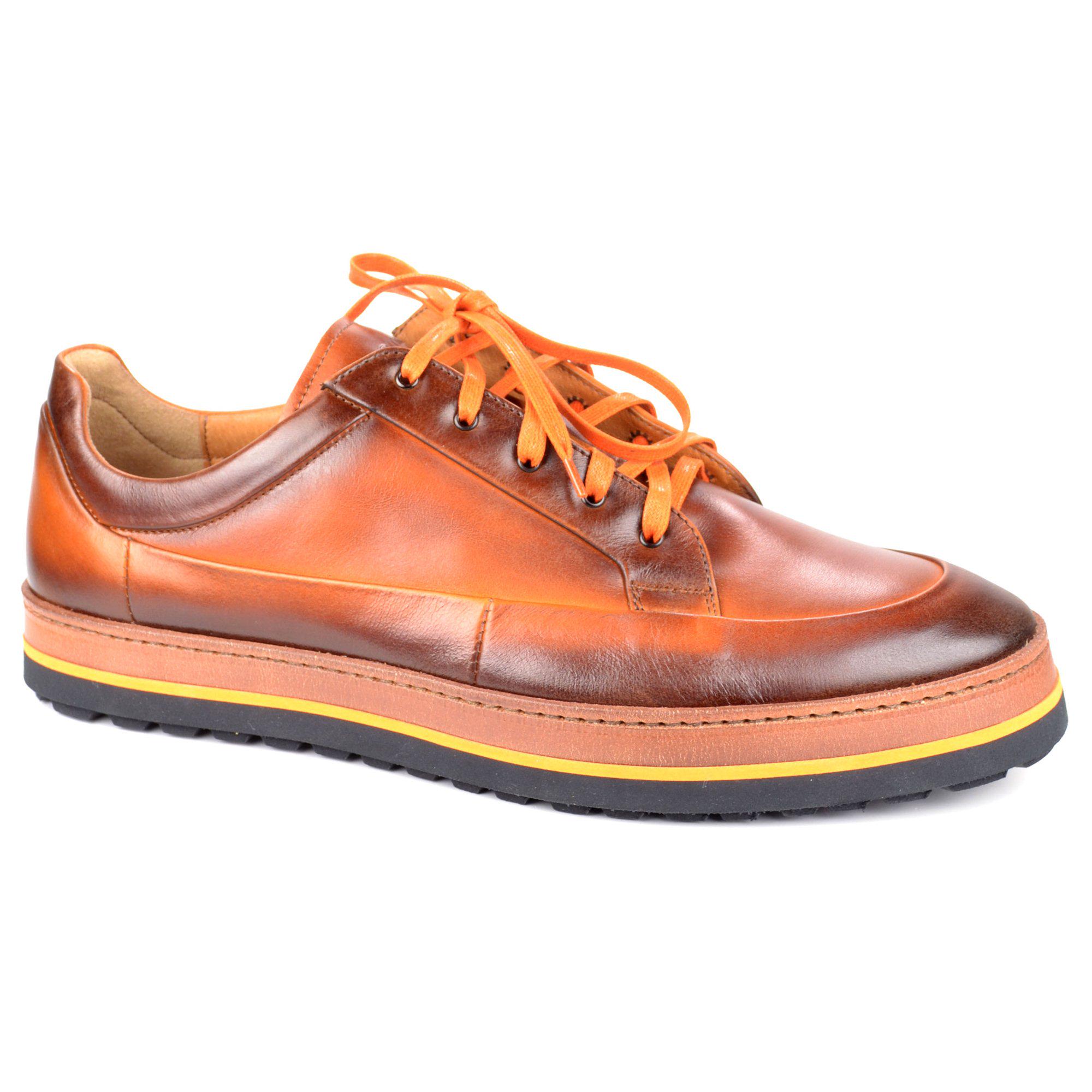 Кеди чоловічі Conhpol р. 44 Коричневий/Помаранчевий (4462-44)