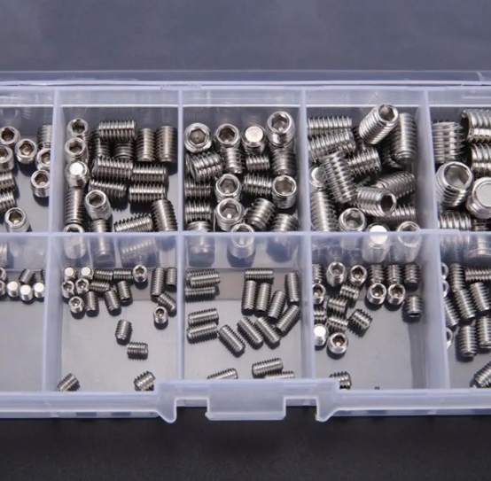 Гвинти установочні з внутрішнім шестигранником 200 шт. (23572355) - фото 2 Гвинти установочні з внутрішнім шестигранником 200 шт. (23572355) - фото 2