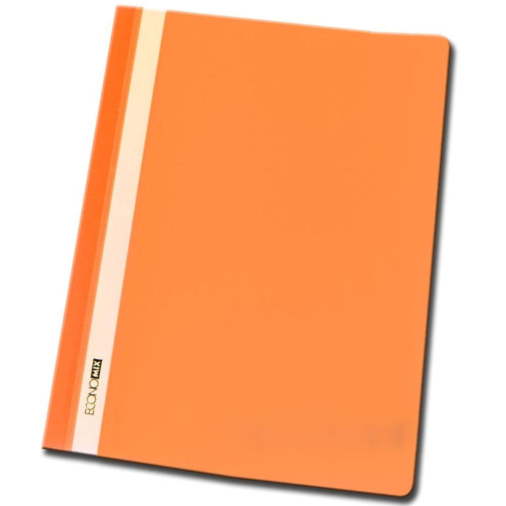 Папка-скоросшиватель Economix A4 полипропилен Оранжевый (E31511-06)