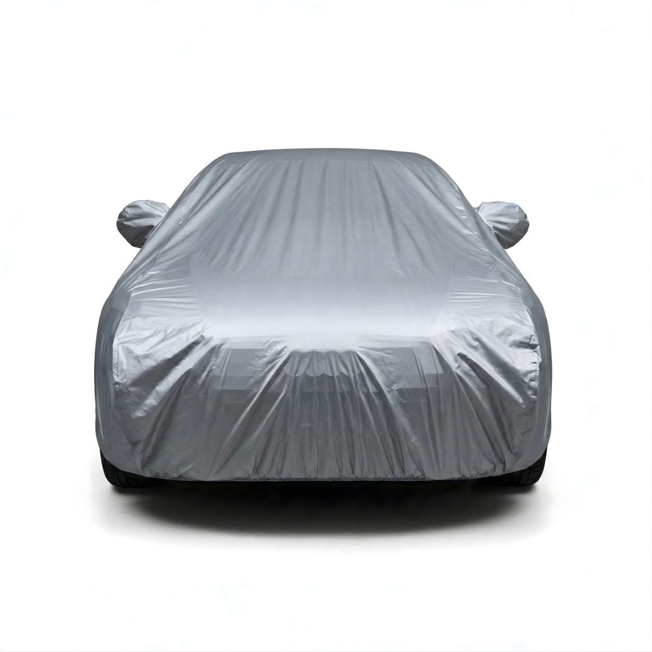 Авточехол для легкового автомобиля водонепроницаемый L 480х175х120 см Серебристый (21507935)