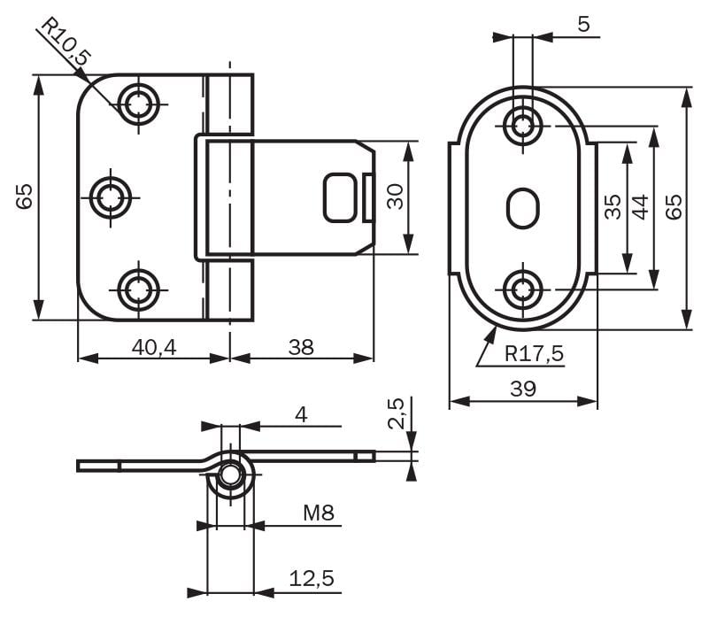 Петля Abloy 6540KS (24813008) - фото 4