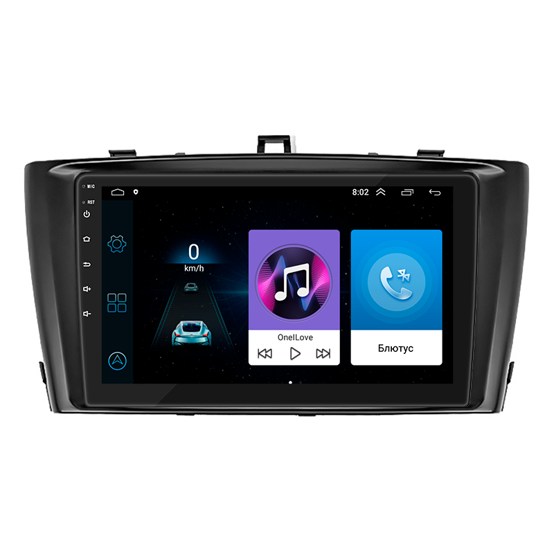 Автомагнитола штатная Lesko для TOYOta Avensis III рестайлинг 2011-2015 9" 1/16Gb Wi-Fi GPS Base MOB