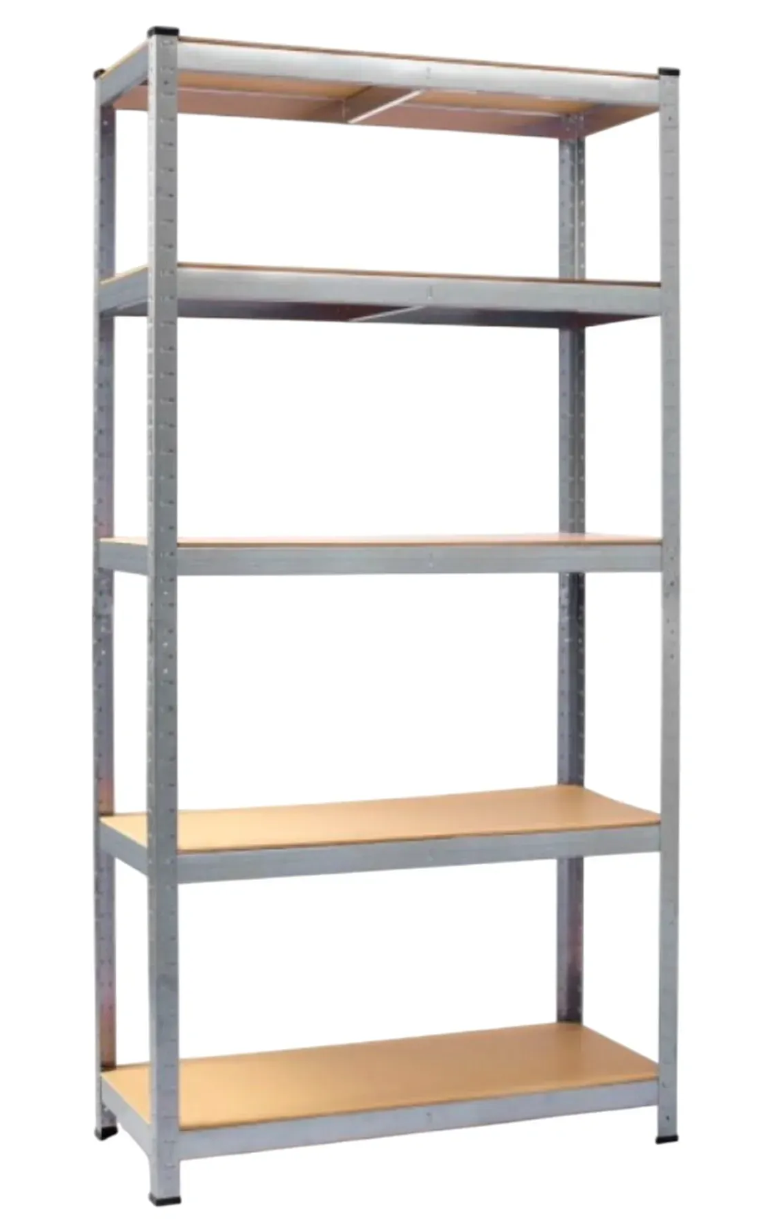 Стелаж складський 180х60х30 см з 5 полицями МДФ металевий розбірний 4Points StrongShelf
