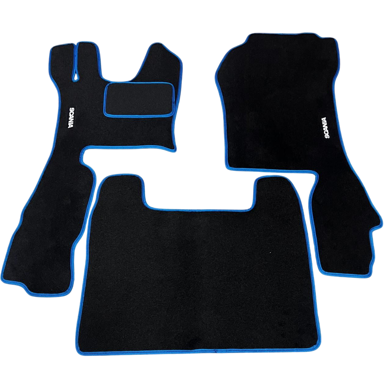 Килимки в салон ворсові для Scania R 450/АКП 5 шт. Чорний (27326937)