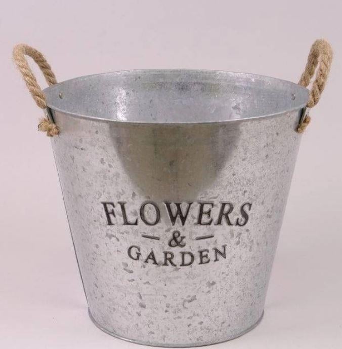 Кашпо металлическое Flowers & Garden (37771)