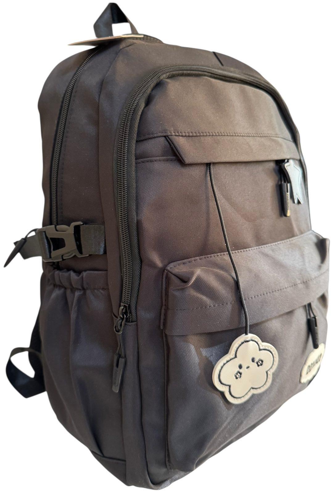 Рюкзак шкільний з трьома відділеннями Чорний (5108B) - фото 3