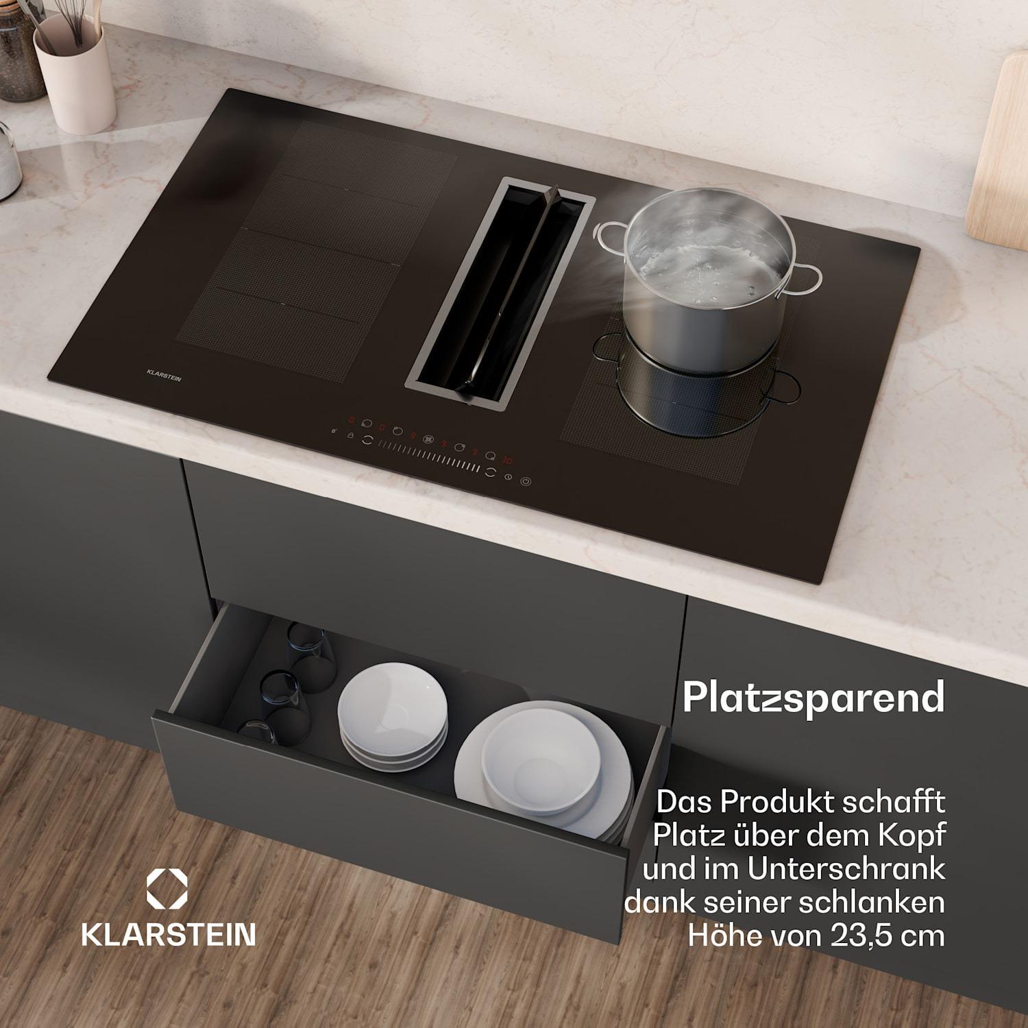 Плита індукційна з витяжкою KLARSTEIN Chef-Fusion DownAir System (10045558) - фото 5