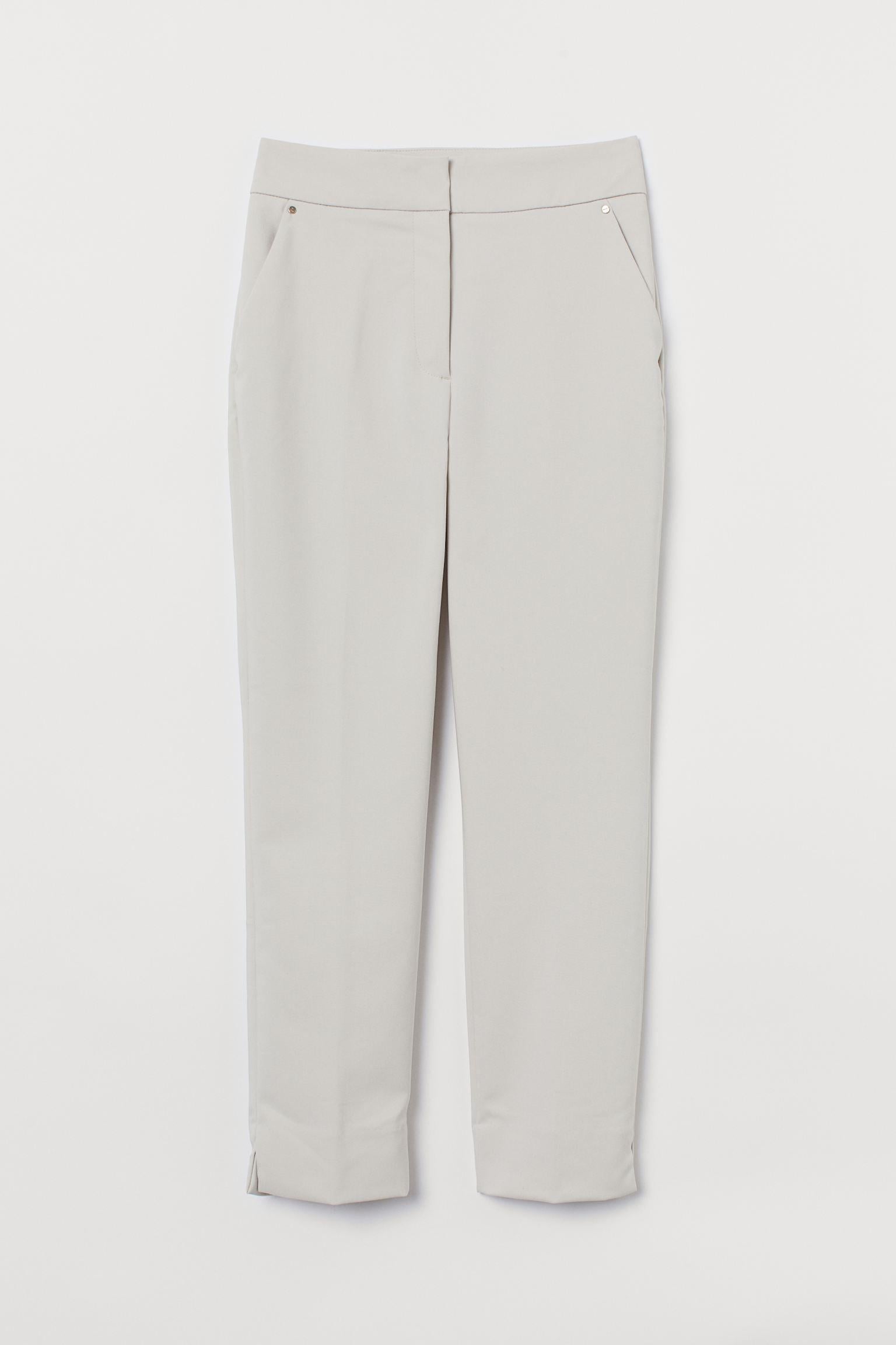 Штани H&M р. 40 Світло-бежевий (Q12028955552)