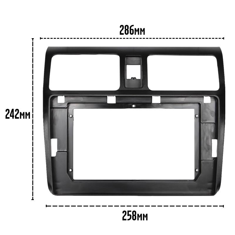 Рамка переходная 10.1" Lesko для Suzuki Swift 2004-2010 Dzire 2008-2010 (6397) - фото 4