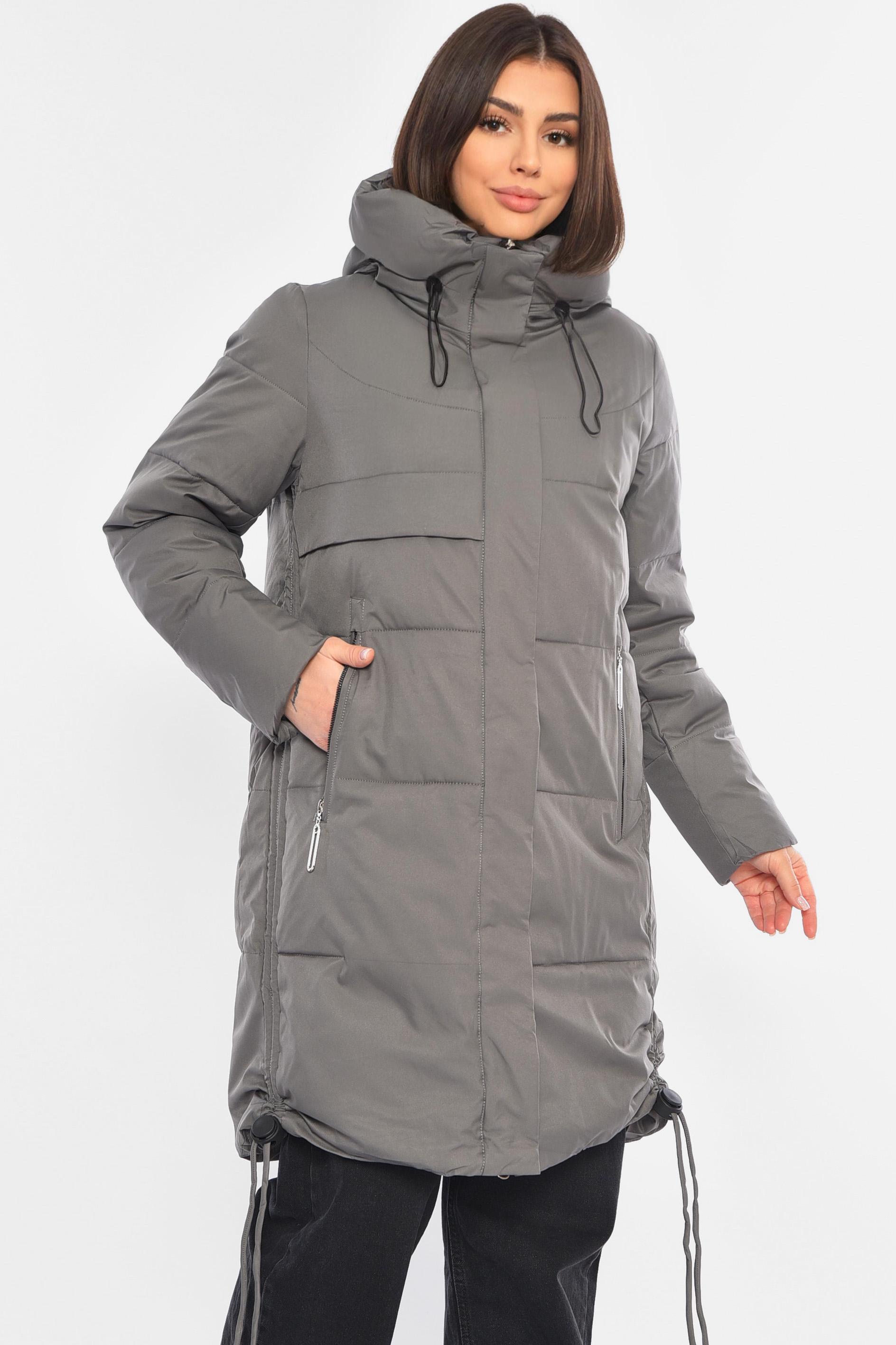 Куртка женская зимняя M Серый (194088) Куртка женская зимняя M Серый (194088)
