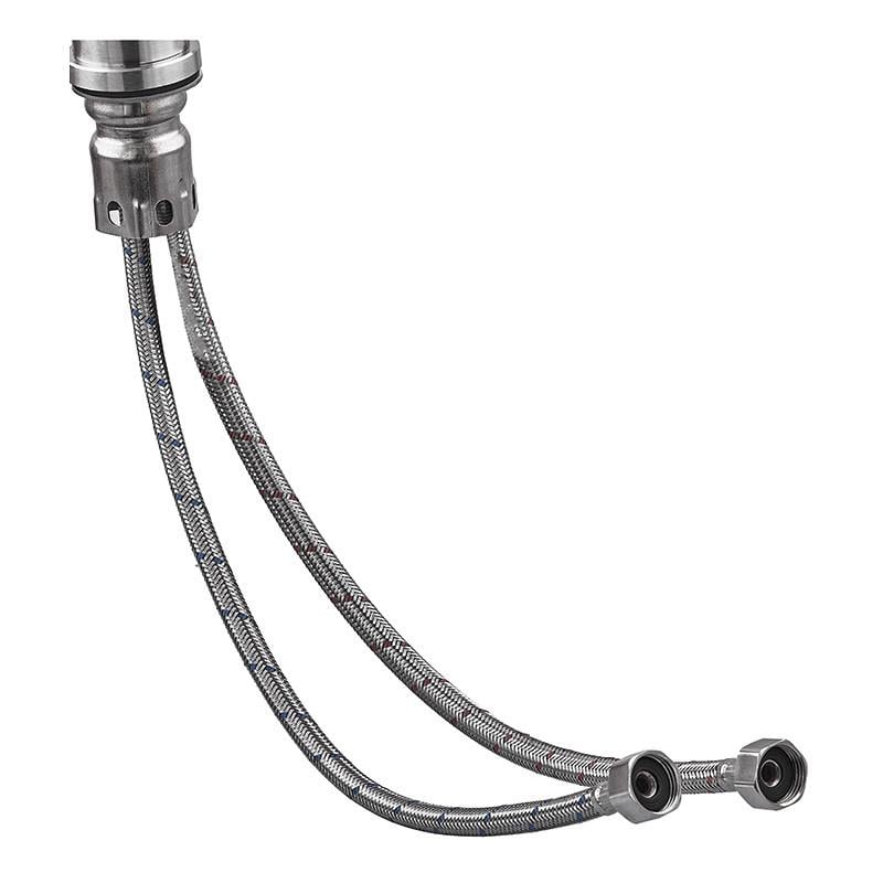 Змішувач для умивальника з нерж. сталі Zerix FOX-001-A (ZX5615) - фото 3 Змішувач для умивальника з нерж. сталі Zerix FOX-001-A (ZX5615) - фото 3