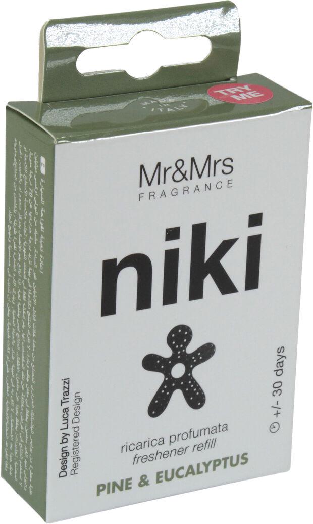 Ароматизатор Mr&Mrs Refill Niki Pine/Eucalyptus полимерный