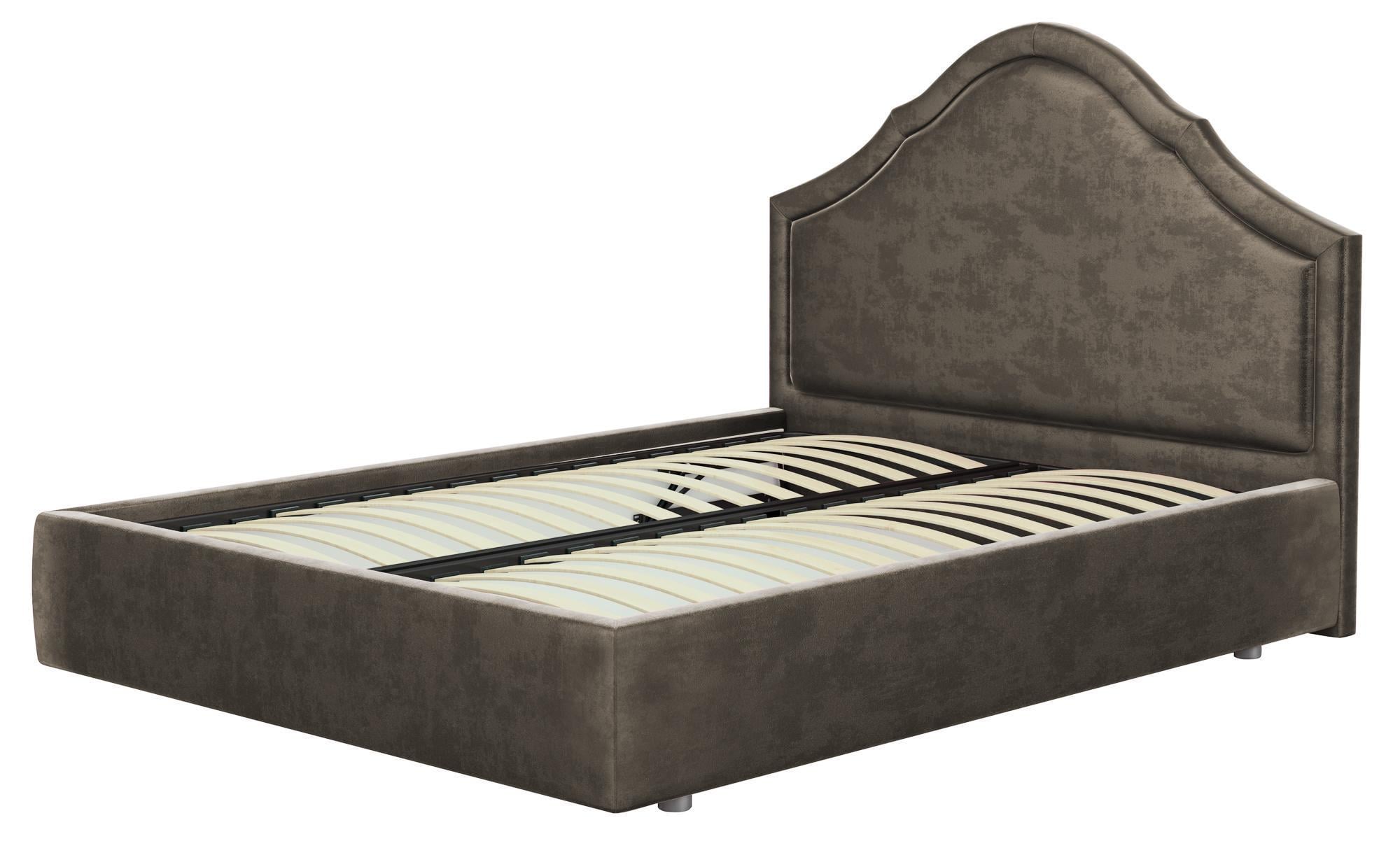 Кровать Альберта с подъемным механизмом 180х200 см Allure Grey (10692474)
