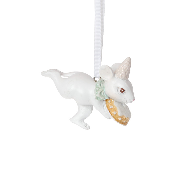 Фигурка новогодняя подвесная BonaDi Зефирно-пряниковые человечки 1 (838-413)