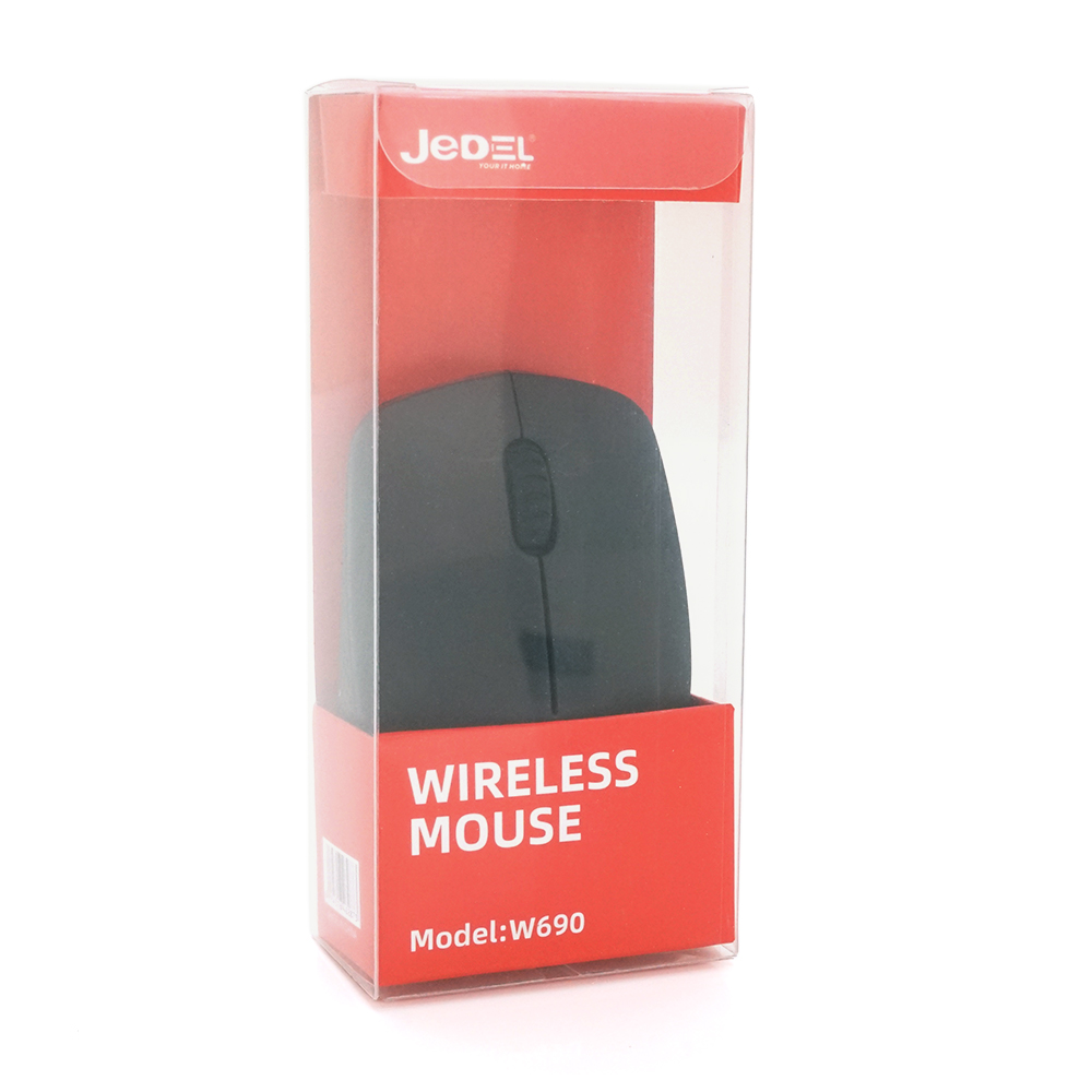 Комп'ютерна мишка бездротова Jedel W690 1000DPI Чорний (34899) - фото 2 Комп'ютерна мишка бездротова Jedel W690 1000DPI Чорний (34899) - фото 2