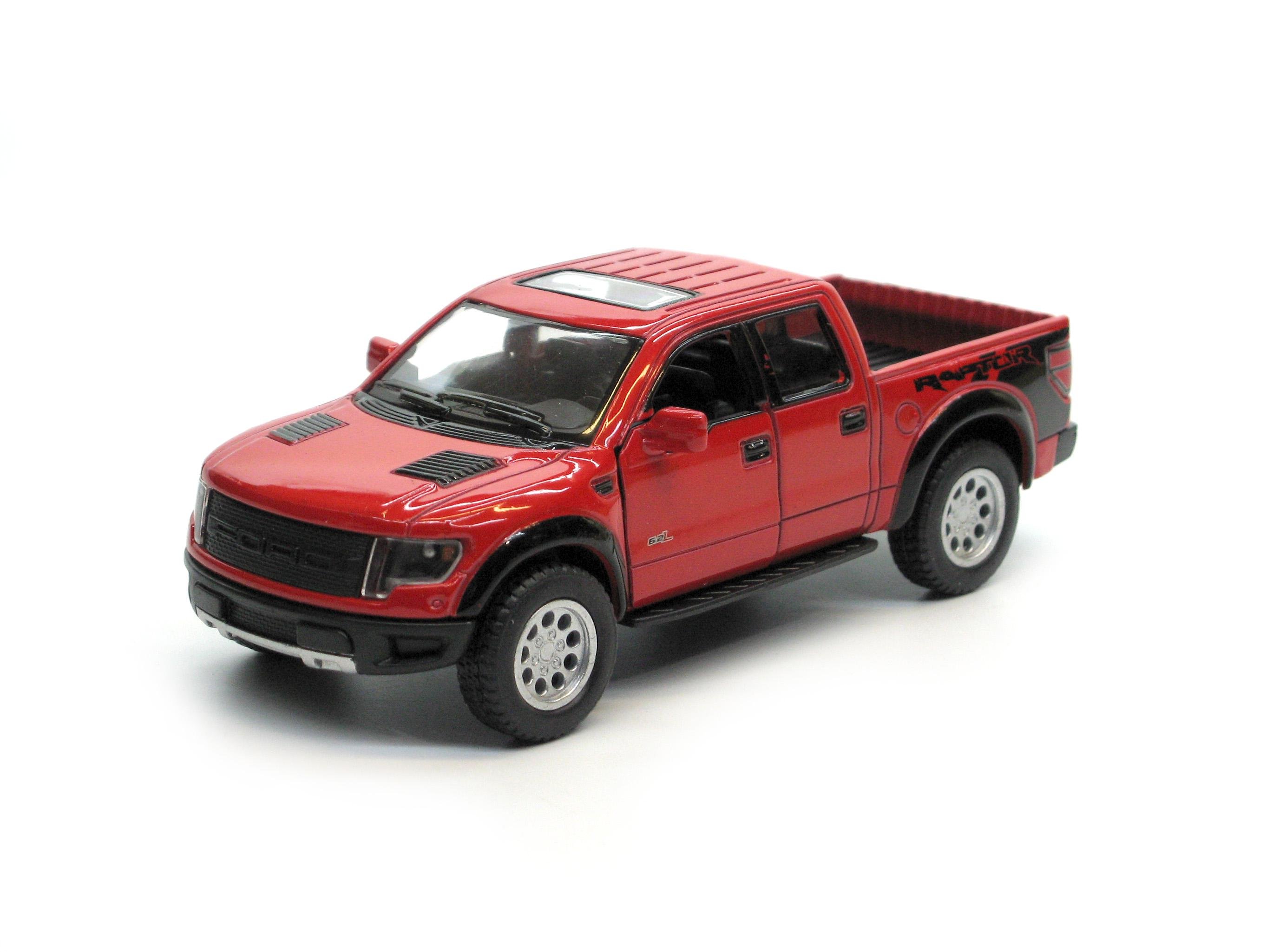 Машинка Kinsmart металлическая KT5365W Ford F-150 SVT 2013 (KT5365W Red)