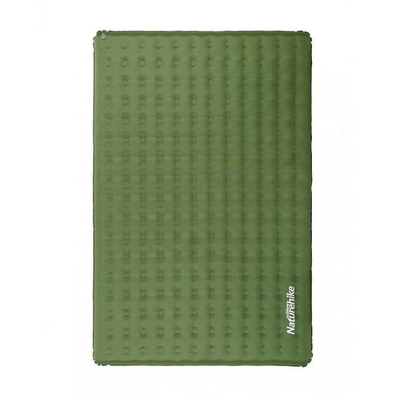 Надувний килимок двомісний Naturehike NH19QD010 Forest green (6927595742761)