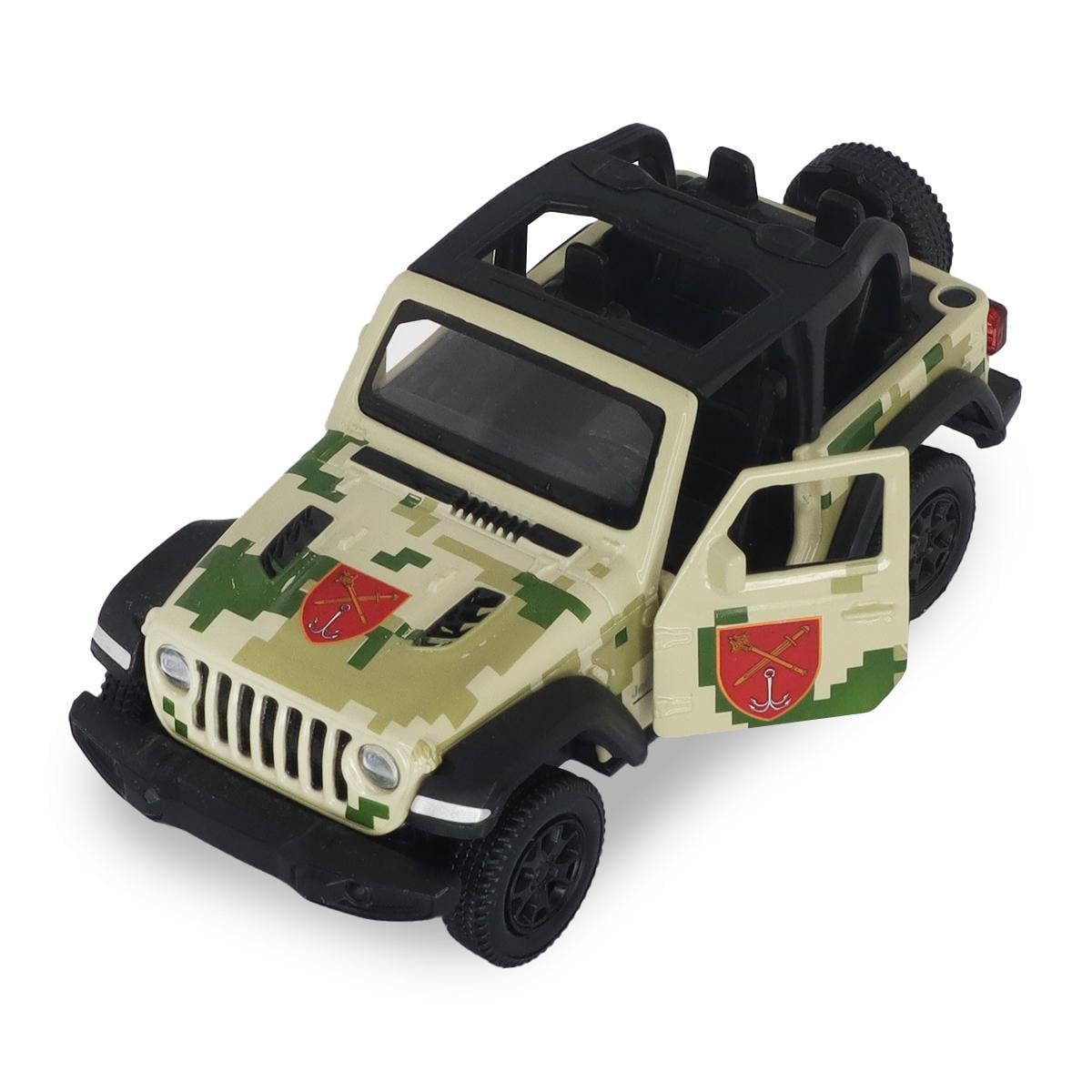 Автомобіль модельний Шеврони Героїв jeep wrangler rubicon ок південь (MTT-188870)