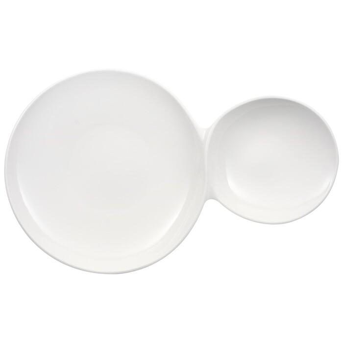 Тарелка Villeroy & Boch Two in One Flow 39 см