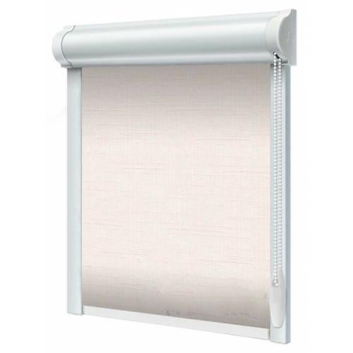 Рулонная штора Wenster Лен 2070 75х210 см закрытого типа П-образная Бежевый (в37019544)