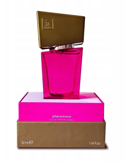 Духи с феромонами женские Shiatsu Pheromone Fragrance women pink 50 мл