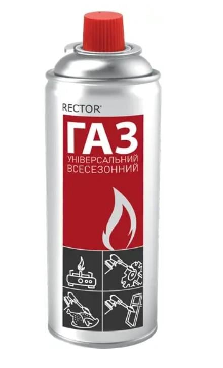 Газовий балон Rector зима-літо 400 мл (23813784) Газовий балон Rector зима-літо 400 мл (23813784)
