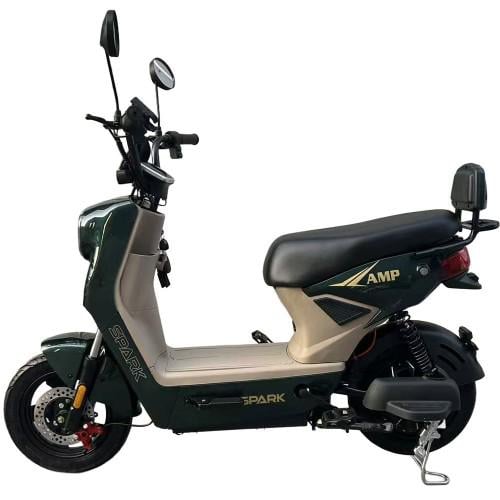 Велосипед с электромотором Spark AMP 14" 48V 800W 25 Ah Темно-зеленый (000247902)