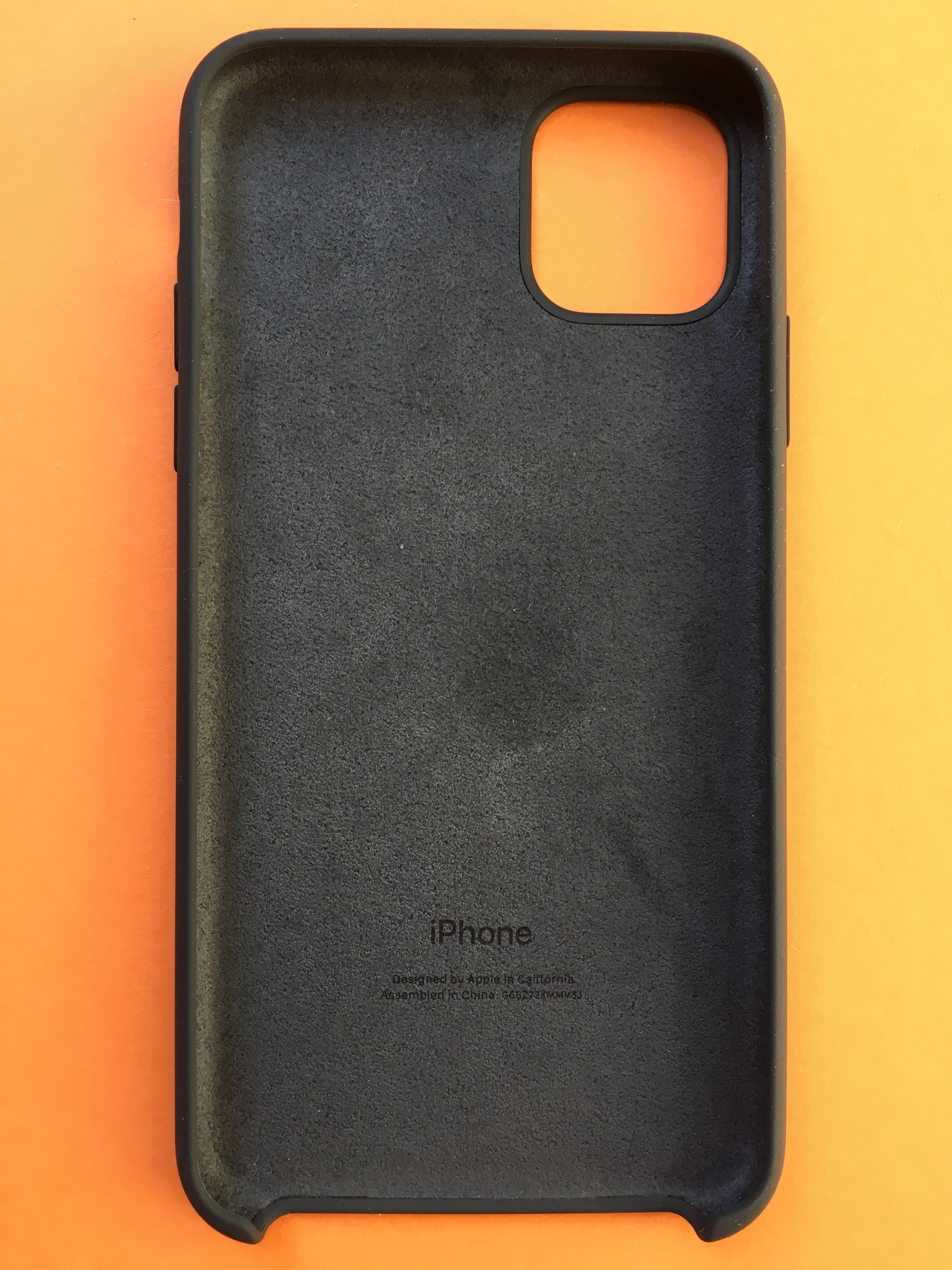 Чохол протиударний силіконовий Silicone Case MX002ZM/A для Apple Iphone 11 Pro Max (6.5") Black - фото 8