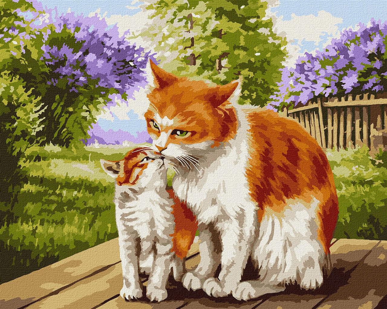 Картина по номерам Идейка Материнское тепло 40х50 см (КНО6511)