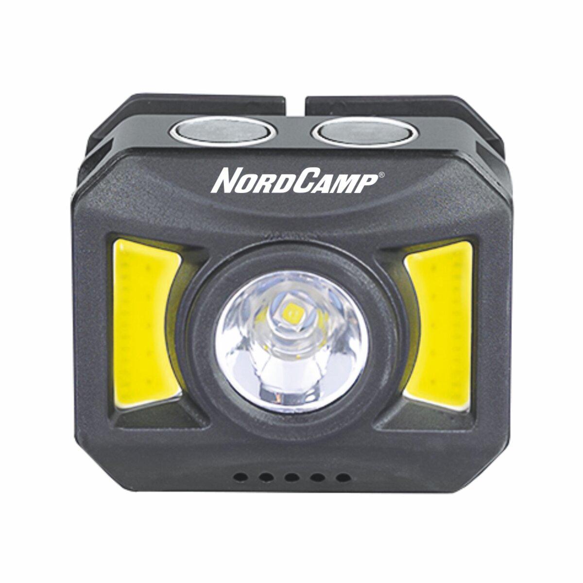 Фонарь налобный Nord Camp 150+140 Lm 3 W+COB/850 mAh/Бело-красный - фото 2 Фонарь налобный Nord Camp 150+140 Lm 3 W+COB/850 mAh/Бело-красный - фото 2