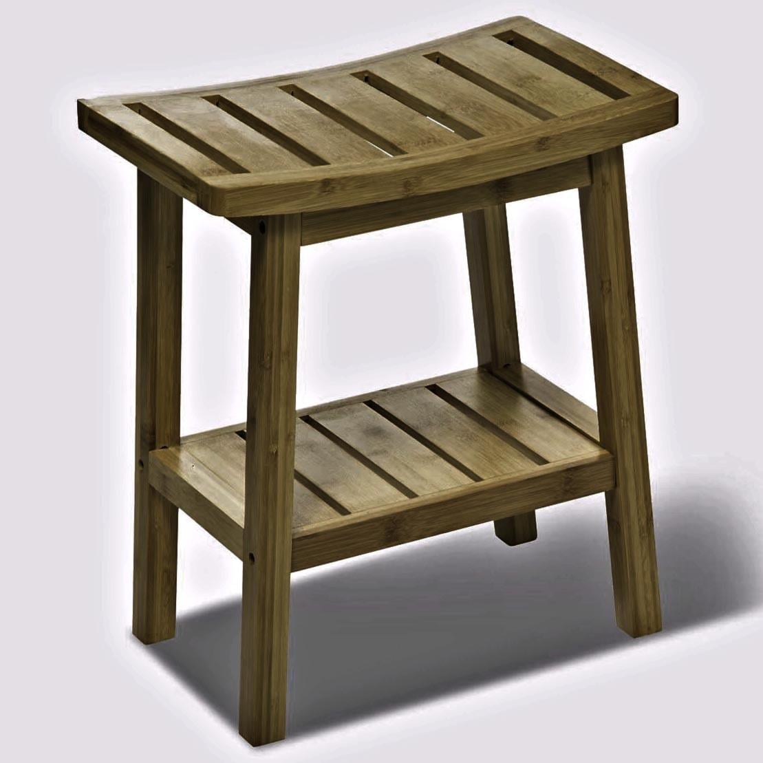 Табурет для ванной из дерева Филетас Палисандр (ТВН-003502)