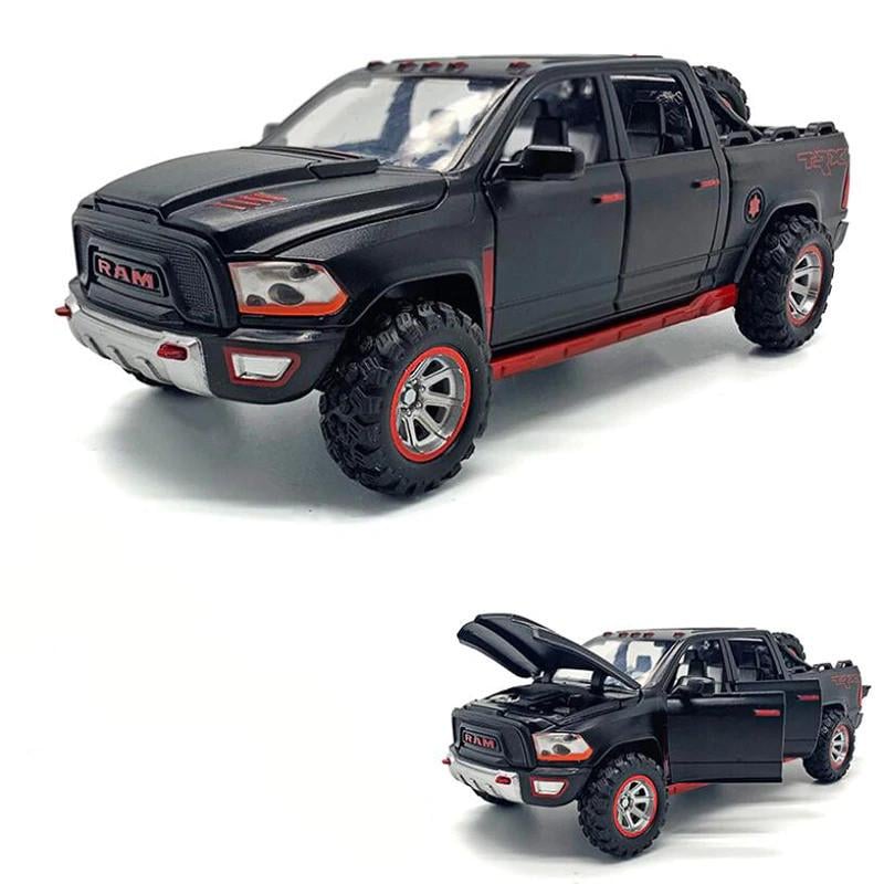 Игрушечная машинка Dodge Ram TRX металлическая/инерционная горящие фары/звук мотора 1:32 (VA-1333340080) - фото 1