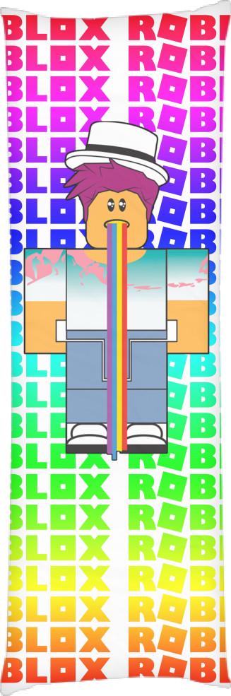 Подушка дакимакура Roblox 6 60x180 см (14100185)
