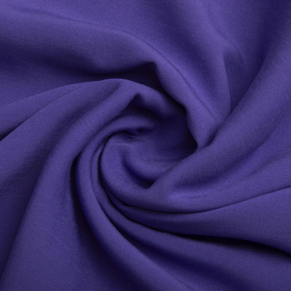 Тканина віскоза плательна штапель Дороті Темно-бузковий (25293)