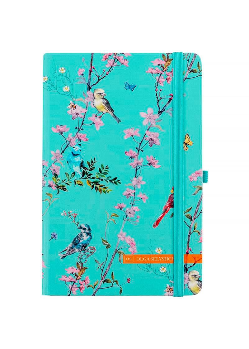 Блокнот Axent Partner Olga Selyshcheva Spring клетка 125х195 мм 96 листов (8621-1-A-OS)