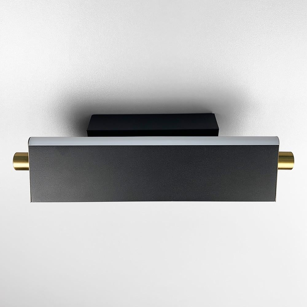 Настенные бра MARK Черный (W 090-300 CF+GD)