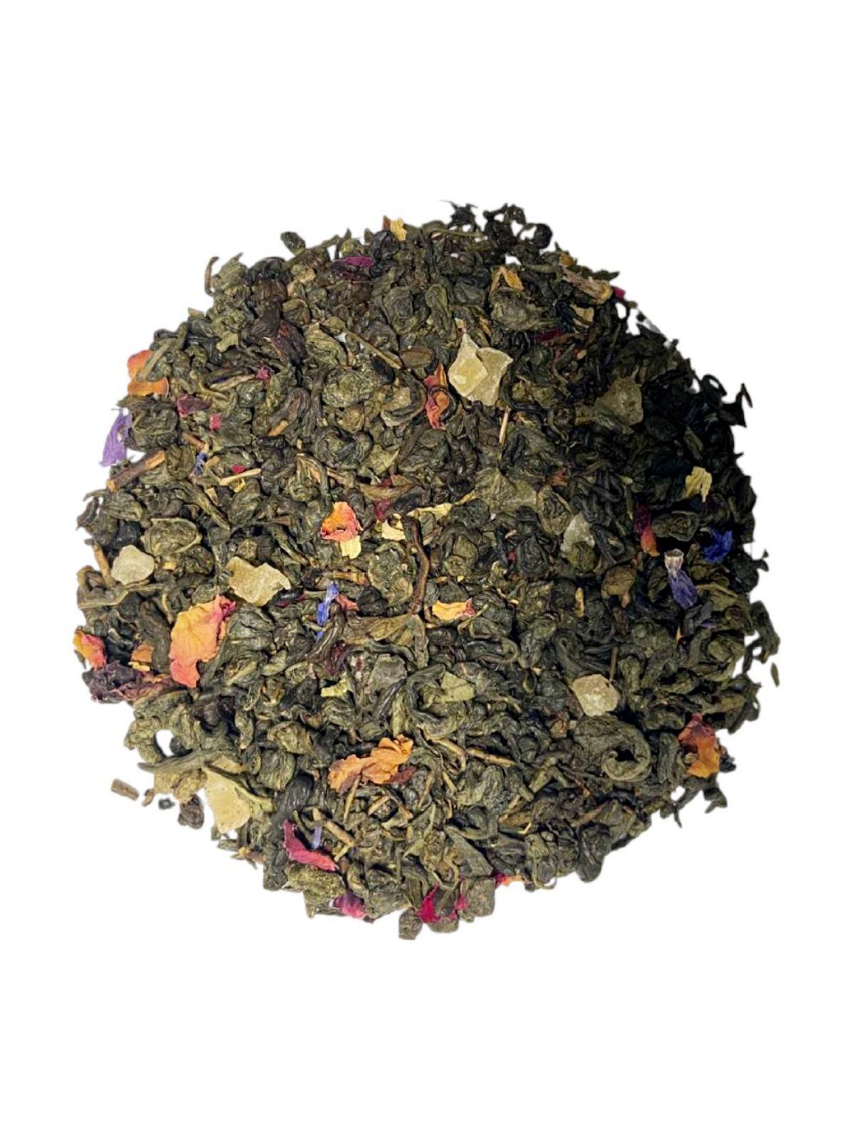 Чай TeaStar Мечты Султана зеленый (порох) с кусочками фруктов 100 г (1560) - фото 1