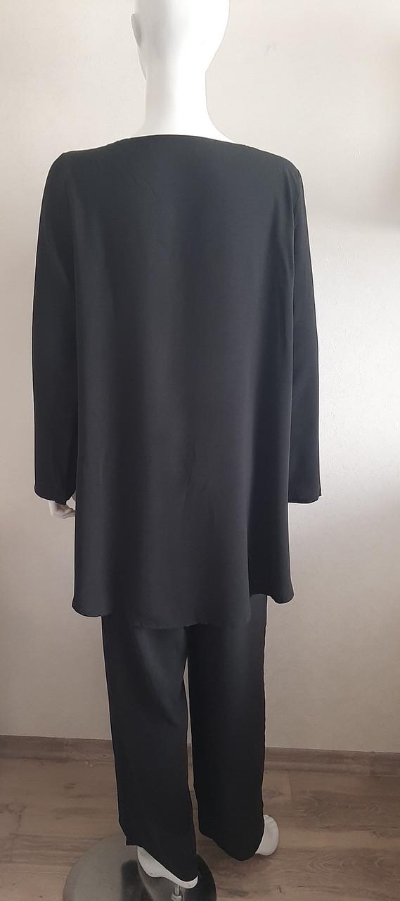 Костюм брючний жіночий Чорний (29095222) - фото 4 Костюм брючний жіночий Чорний (29095222) - фото 4