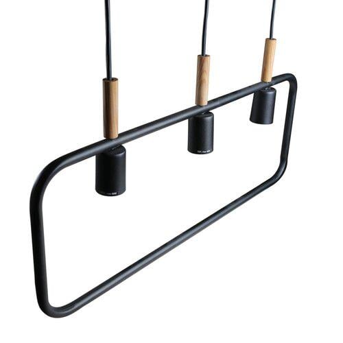 Подвесной светильник ETRON Kinetic E27 3x40 Вт Черный (1-EDR-7602) - фото 2 Подвесной светильник ETRON Kinetic E27 3x40 Вт Черный (1-EDR-7602) - фото 2