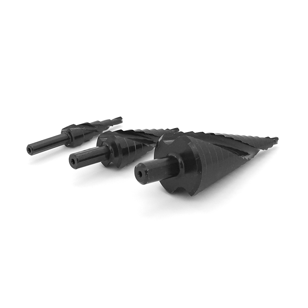 Набор сверл Yoso ступенчатых Premium HSS 4-12/4-20/4-32 мм Black (26252300) - фото 2 Набор сверл Yoso ступенчатых Premium HSS 4-12/4-20/4-32 мм Black (26252300) - фото 2