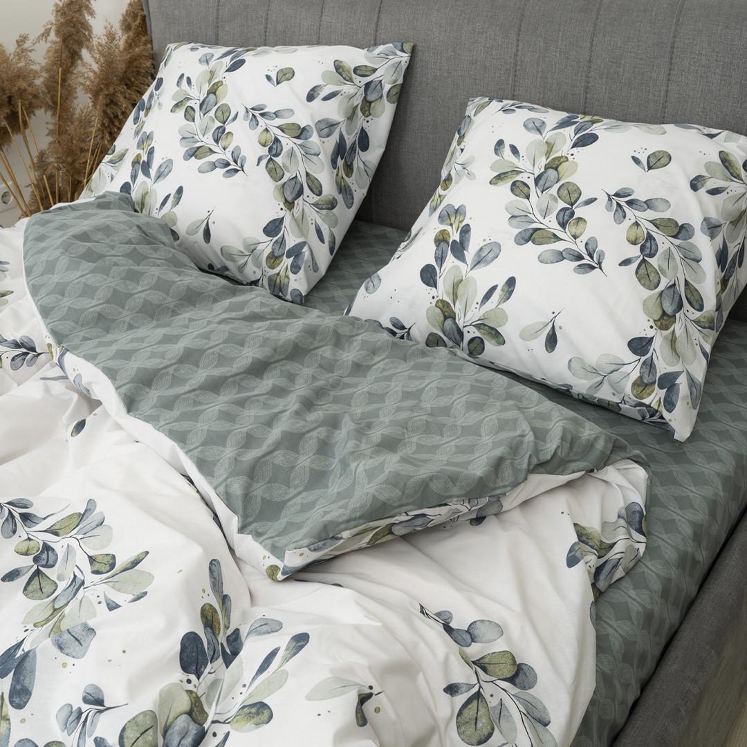 Постільна білизна Viluta Isleep 24320 з простирадлом на гумці ранфорс двоспальна 160х200 см (25897935) - фото 2 Постільна білизна Viluta Isleep 24320 з простирадлом на гумці ранфорс двоспальна 160х200 см (25897935) - фото 2